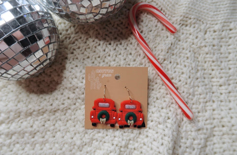 Red Christmas Trucks