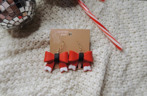 Large Santa Bows