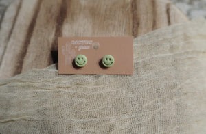 Mini Smiley Studs